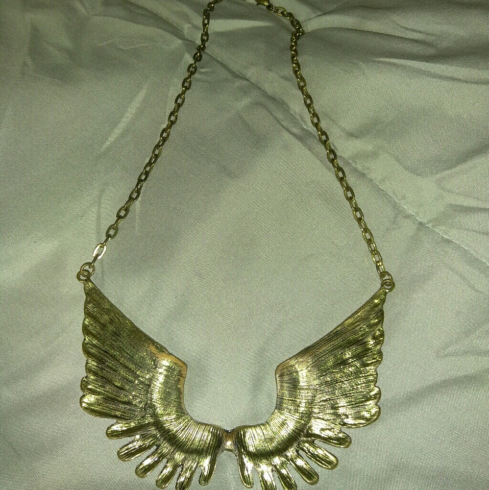 Vintage Pewter Eagle Wings